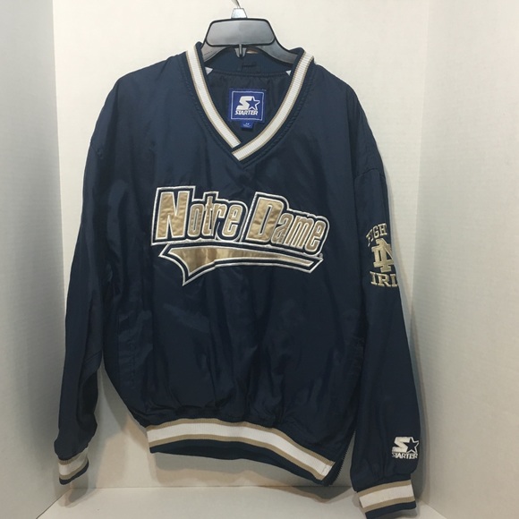 Starter Notre Dame Other - Notre Dame Starter mens pullover windbreaker